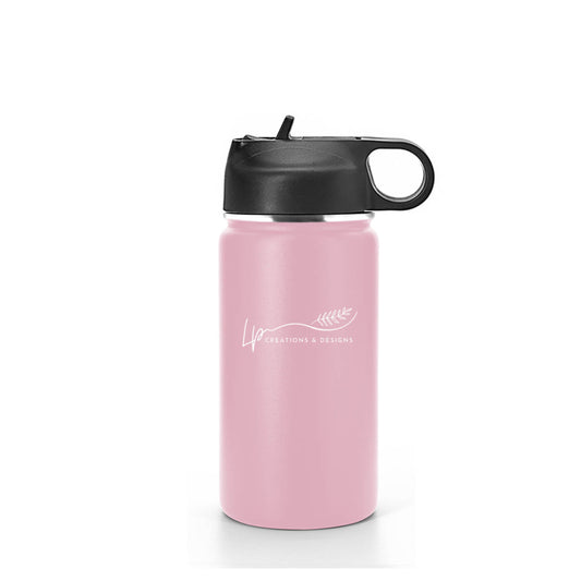 Stainless Steel Drink Bottle 12oz - Baby Pink